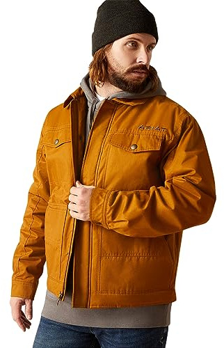 ARIAT Men's Grizzly 2.0 Canvas Conceal and Carry Jacket - Chestnut, XX-Large