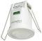 Oktaplex Ron Détecteur de Mouvement à encastrer intérieur Plat 360° / 8m capteur Infrarouge Détecteur de Mouvement au Plafond 3 Fils 230V LED adapté