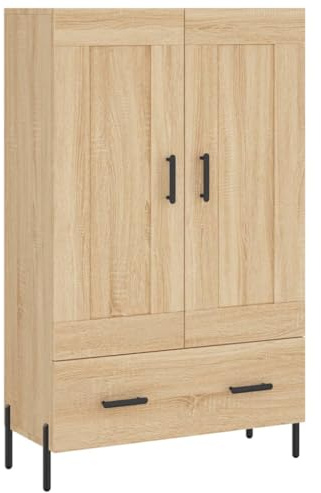 vidaXL Highboard Sonoma-Eiche 69,5x31x115 cm Holzwerkstoff