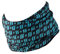 Hilltop Multifunktionstuch, Halstuch, Sporttuch, Schlauchtuch, Kopftuch, Schal, Cooles Design in Trendfarben, für Damen und Herren, Farbe/Design:Blue Waves