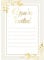 Cardlyst – Premium White A6 Party Invitation Cards - 25-Pack with Stunning Gold Foil Print Party Invitations Birthday Party Kids Invites for Boys and girls Baby Shower Invite