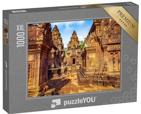 Puzzle 1000 Teile XXL „Tempel des Hindu-Gottes Shiva, SIEM Reap, Kambodscha“ – aus der Puzzle-Kollektion Kambodscha