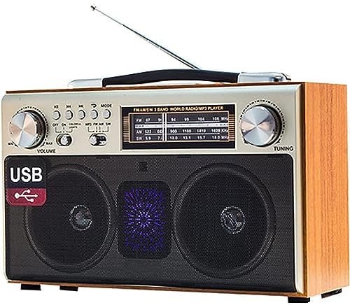 Bluetooth Retro Cassette Radio - Classic Style FM DSP Radio, Stereo Playback, USB Rechargeable - Supports TF Card/SD/USB Playback - Perfect for Vintage Music Enthusiasts!