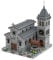 ZITIANYOUBUILD Mittelalterliche Kirche Modular Modell 2085 mit Innenbau Spielzeug Set MOC Bauen ab 18 Jahren