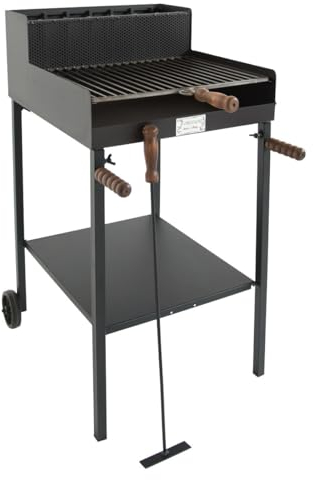 BA49-BARBECUE OLIVETO A LEGNA E CARBONE-CRUCCOLINI