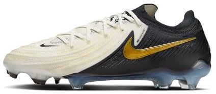 Nike Herren Phantom Gx Ii Elite Fg Fußballschuhe, White/Black-MTLC Gold Coin, 41 EU