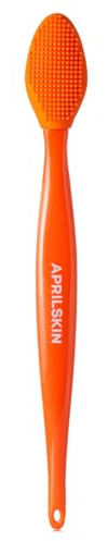 Aprilskin Porenreinigende Gesichts-Silikonbürste | zur Entfernung von Mitessern & Gesichtsschrubber | sanftes Peeling | Tiefenporenreinigungs-Massagegerät | Paar mit Aprilskin