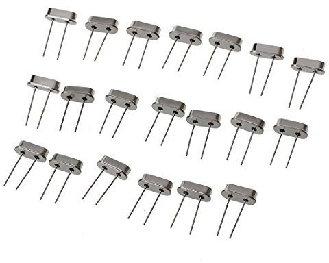 DEKLONPER 20pcs 16 MHz Quarz-Oszillatoren HC49S -49S Quarz mit niedrigem Profil rc pi Fuer für, 015294A1