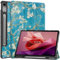 Vakarey para Lenovo Tab P12 Funda con portalápices,Inteligente Ultrafina Funda para Lenovo Tab P12 12.7 Pulgadas,Flores