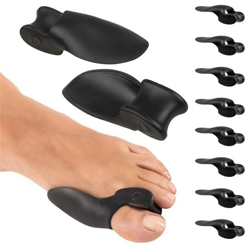 VibeUp Alluce Valgo Correttore Professionale in Silicone con Doppia Azione Notturna e Diurna