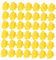 SAFIGLE 200 Pcs Cleats Skating Supply Anti- Shoe Accessory Outdoor Gear Grip Bag Crampon Spikes Replacements Studs for Ice Boots Ice Grippers for Shoes Heel Yellow Stainless Steel