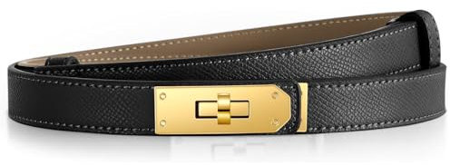 ZHUOMOT Gürtel Damen,Ledergürtel Damen,Dupes Damengürtel,Taillengürtel,Gürtel Schwarz