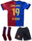 Lamine Yamal - Maglia da calcio per bambini #19 – Barcelona con maglia e pantaloncini | Maglia Barca di alta qualità per ragazzi | ideale per allenamento e tempo libero (4-14 anni), Blu, 164