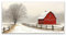 JOSUE Grau, weiß Leinwand Deko Schlafzimmer Aesthetic Leinwandbilder, Baum Schnee Szenerie Natur Winterlandschaft Wohnzimmer Gemälde Foto Decoration Bild-40x80cm Ungerahmt