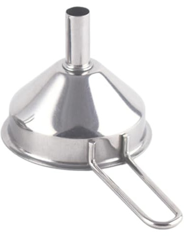 Edelstahltrichter, Küchentrichter Set Aus Edelstahl, Kleine Metalltrichter Zum Befüllen Von Flaschen, Schnapsflasche, Klei-ner Trichter, Hängender Küchentrichter, Lebensmittelechter Öl-Einfülltrichter