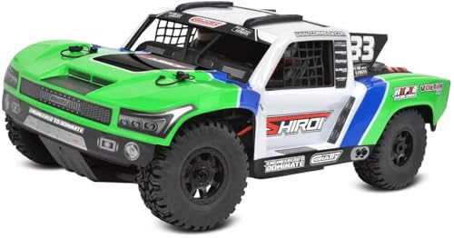 Corally Team SHIROI XP 6S, 1:8 RC Short Course Truck, 100 km/h, 6S-Power, Aluminium 6061-T6 Chassis, mit 2.4GHz Fernsteuerung