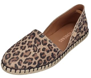 VERBENAS Damen Espadrilles Carmen Leo Camel