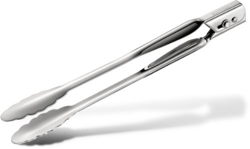 All-Clad Specialty Stainless Steel Kitchen Gadgets Locking Tongs Kitchen Tools, Kitchen Hacks Silver