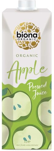 Biona Organic Pressed Apple Juice, 1l