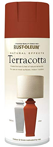 Rust-Oleum 400ml Natural Effects Spray Paint - Terracotta