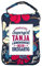 History & Heraldry Design Top Lady Tasche: TANJA/Einkaufstasche, Strandtasche, Sporttasche, Blumenmuster/vielseitig, praktisch, personalisiert mit Name und Spruch