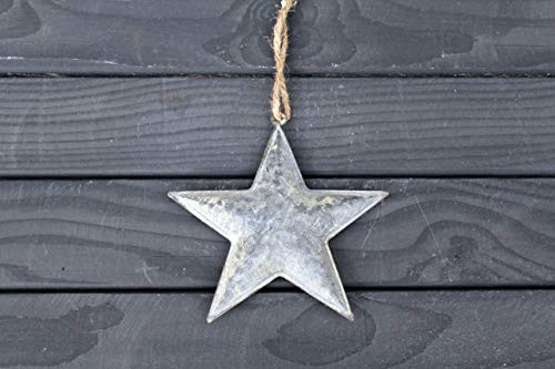 Unbekannt Shabby Stern Zink, Christbaumschmuck Christbaumanhänger