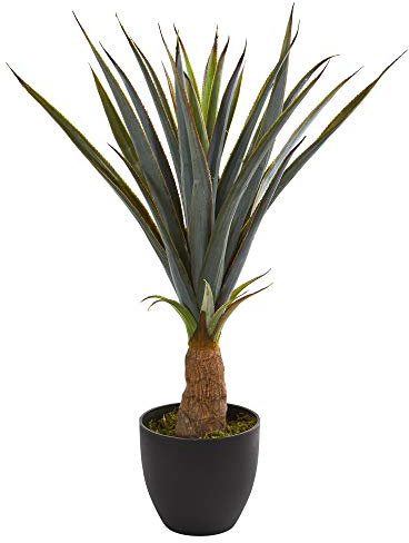 Nearly Natural 76,2 cm Agave Kunstpflanze