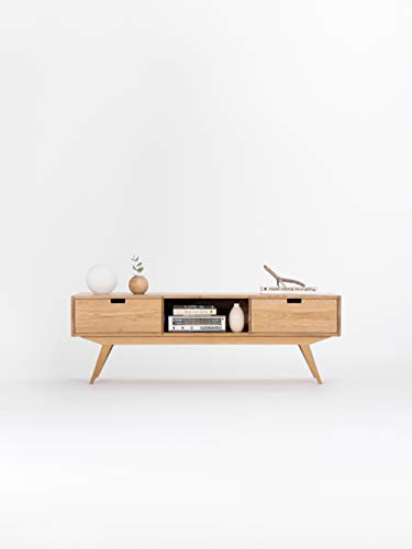 Kommode aus massiver Eiche, lowboard, anrichte, sideboard, modern fernsehtisch