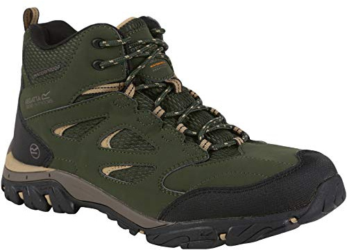 Regatta Mens Holcombe IEP Mid Hiking Boots (11 UK) (Bayleaf/Oat)