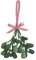 Trimits Christmas Felt Decoration Kits, 8 x 11cm, Mistletoe
