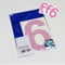 BS® Large Waterproof Non-fading Self Adhesive Vinyl Numbers | 6 (SIX) | 150mm | Pack of 4 | BABY PINK | Wheelie Bin Numbers