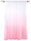 Schlafzimmer Vorhang, Gradient Sheer Rod-Pocket Fenstervorhang Schlafzimmer Balkon Vorhang Vorhang(Rosa Farbverlauf)