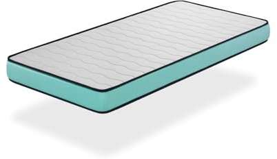 DORMISSIMO Matratze 140X200 KINDERDORMISSIMO Matratze Hohe 14 cm Promo Confort H2 - ergonomisch - atmungsaktiv - Gedächtnis. Ideal für Ausziehbetten