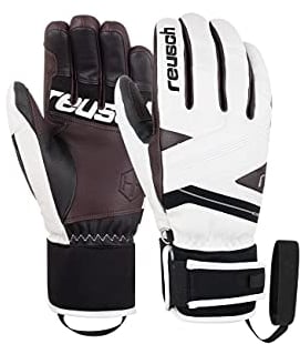 Reusch Henrik Kristoffersen extra warme, Winddichte und atmungsaktive Unisex Winterhandschuhe Fingerhandschuhe Schneehandschuhe Skihandschuhe für Damen und Herren