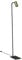 Licht-Erlebnisse Stehlampe Messing, Schwarz-Messing, Metall, Spot, schwenkbar, Kabelschalter, GU10, H:126 cm, Stehleselampe, Stehleuchte Wohnzimmer, Schlafzimmer
