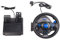 cigemay Game Racing Steering Wheel with Pedals, USB, 3-In-1, PS3/PS2/PC Compatible, 180° Rotation