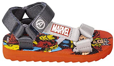 CERDÁ LIFE'S LITTLE MOMENTS Sandales Avengers, Rouge et Gris, 25 EU