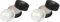 Ellen Betrix Loose Powder Transparent Natural 1, Transparentes Fixing Powder für ein mattes Finish, Mit praktischer Puderquaste und cleverem Dosierer, 15 g (2er Pack)