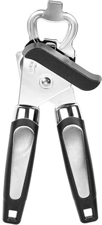 Tin Openers Can Opener 3-in-1 Stainless Steel Manual Tin Openers with Non-Slip Handle Can Openers Perfect Kitchen Tool L1-008