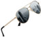 DUCO Cool Polarisierte Sonnenbrille Herren Klassische Unisex Fliegerbrille UV400 Filter Kategorie 3 3025K (Gold,Grau)