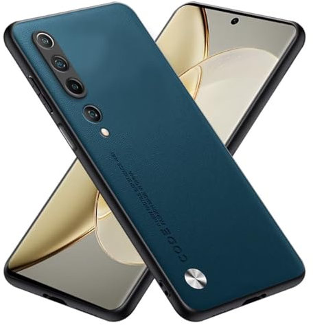 RankOne Hülle kompatibel mit Xiaomi MI 10 5G (6.67), Stoßfeste Silikonhülle Handyhülle - Saphir