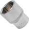 AERZETIX - C70979 - Douille de vissage 1/2 corps 23 mm x 40 mm - clé à cliquet - à empreinte hexagonale 6 pans - en acier CR-V 50BV30 - finition chromée