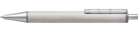 STAEDTLER Kugelschreiber Concrete, Schaft aus Hochleistungsbeton, klassische Rundform, Druckmechanismus, Schreibfarbe blau, Strichstärke M, Etui mit 1 Kugelschreiber Concrete, 441CON8M-3