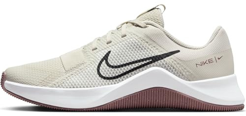 Nike Women's W Mc Trainer 2 Training Shoes, Light Bone Black White Smokey Mauve, 6 UK