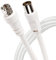 Maplin Cable de antena de satélite a TV de 1 m, cable coaxial tipo F macho a RF macho