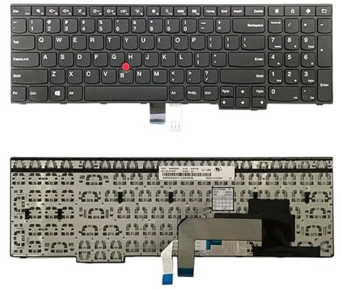 Teclado de repuesto para portátil Lenovo Thinkpad E550 E550C E555 E560 E565 Laptop 00HN074