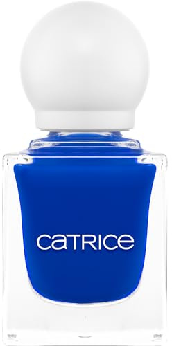 Catrice SUMMER OBSESSED Nail Lacquer, Nagellack, Nr. C01, Blau, langanhaltend, hochpigmentiert, glänzend, vegan, ohne Mikroplastikpartikel, ohne Konservierungsstoffe, ohne Parabene, 1er Pack (11ml)