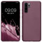 kwmobile Case Compatible with Huawei P30 Pro Case - Soft Slim Metallic TPU Silicone Cover - Metallic Lavender