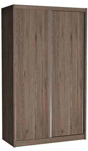 Verona Idee SCHIEBETÜRENSCHRANK Mery OHNE Spiegel - 240x143x68 - Trüffel-Eiche