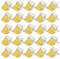 25 StüCk Bier-Brosche, Bier Becher Form Anstecker Pin, LED Brosche, Oktoberfest-Accessoires, Oktoberfest-Abzeichen-Brosche Für Frauen MäNner Partygeschenke Dekorationen